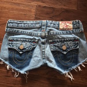 True religion shorts